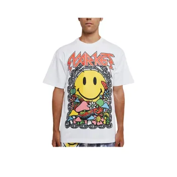 Chinatown Market Smiley Iron T Shirt