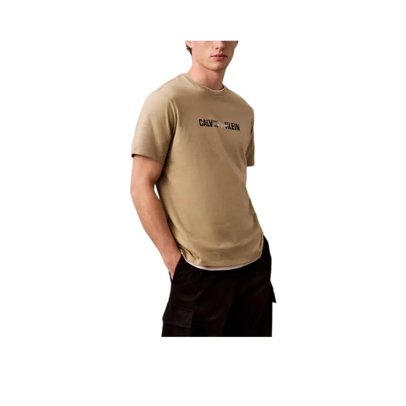 CALVIN KLEIN T Shirt Men's Khaki Green-0