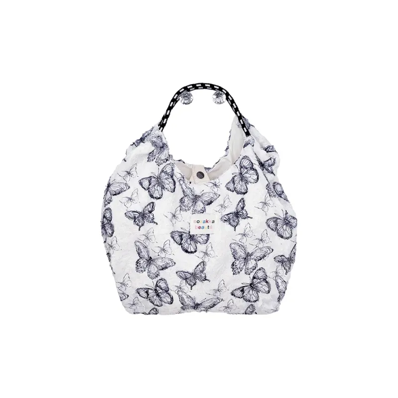 DCLOUD Canvas Bag Handbags Regular Women's Black/Cyan-0