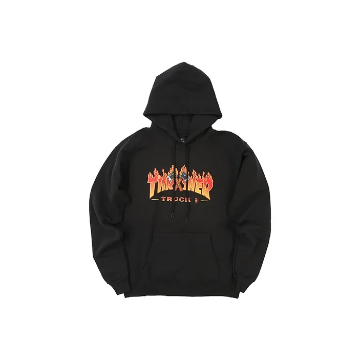 Thrasher Sweatshirts Unisex Black-0