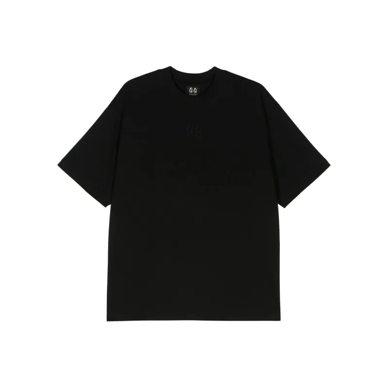 44 Label Group Classic Logo embroidered Cotton T shirt-0