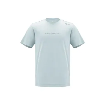 Mizuno T Shirt Men's Optical Gray