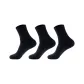 GL4024 Crew Socks, Black 3 Pack