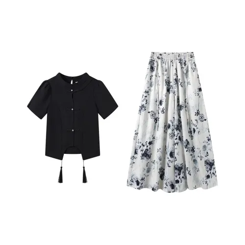 GULIANFEI Two Piece Skirt Sets Women's