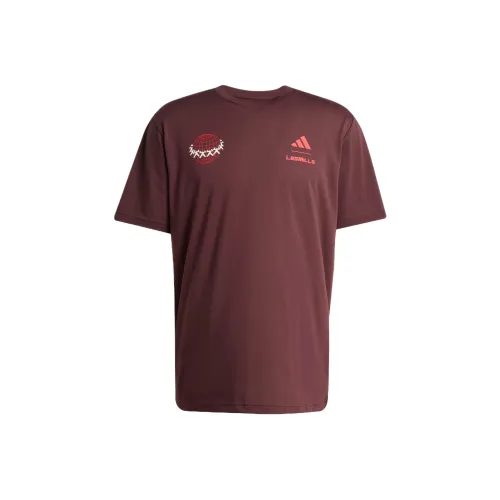 Adidas LES MILLSClimacool T-Shirt Men's Aurora Ruby Color