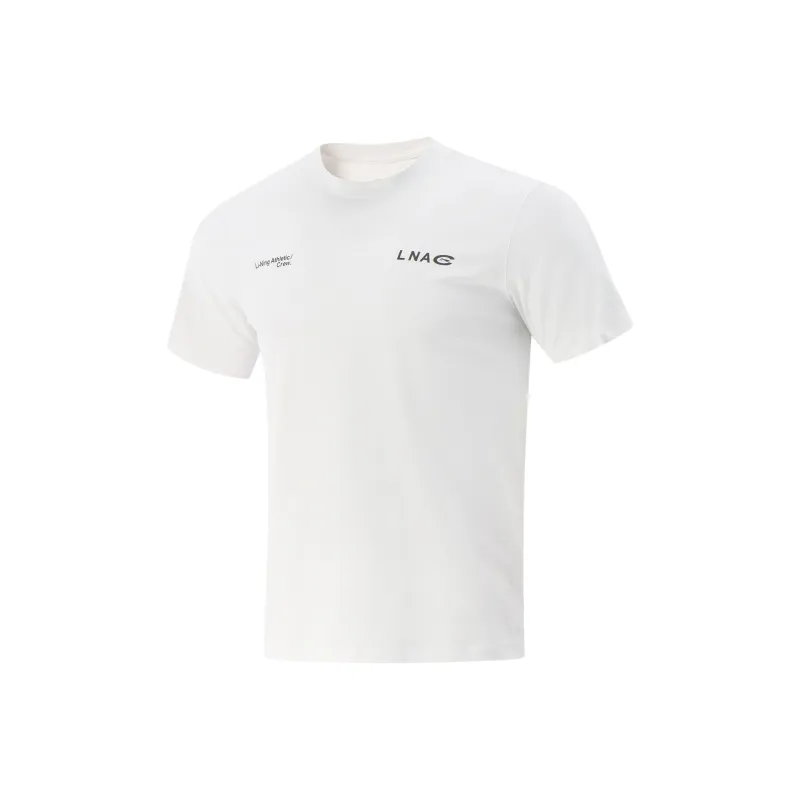 LiNing Cool Tea T Shirt Men's Standard White-0