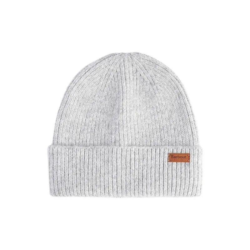 BARBOUR Knitted Fabric Beanies Unisex Gray-0