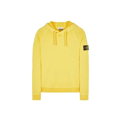STONE ISLAND Sweatshirts Men Yellow