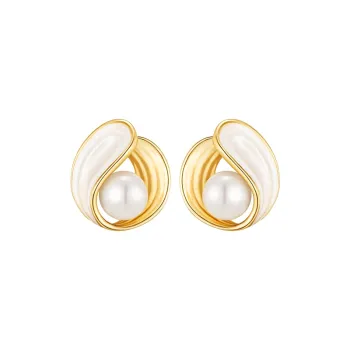 DAISY BEAUTY S925 Sterling Silver Stud Earrings Women's