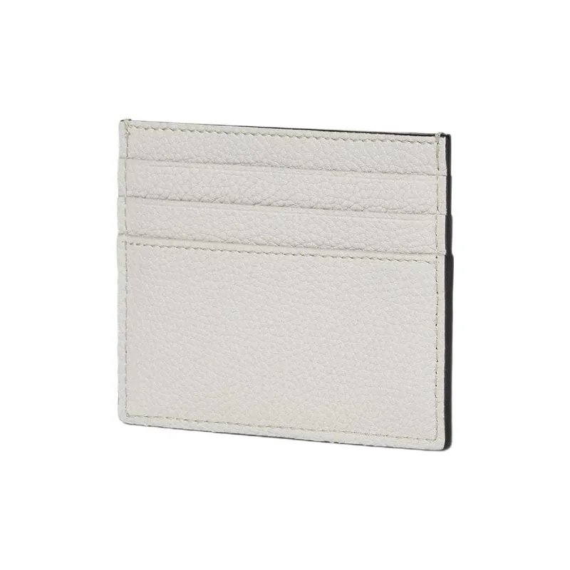 FENDI Cow Leather Card Holder Men's Light Gray Multicolor-1