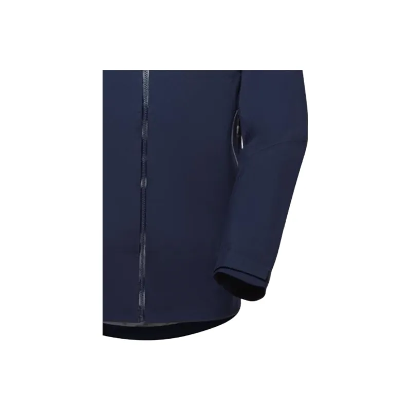 MAMMUT Outdoor Hiking Waterproof And Windproof Windbreaker Jacket Men's Blue-3
