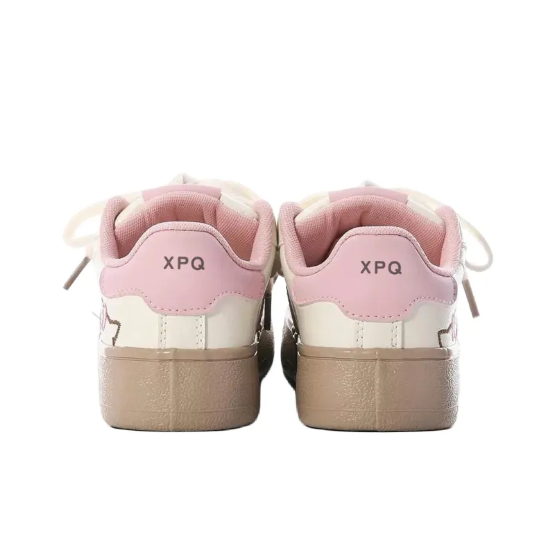 XPQ Coverage Slip Resistant And Abrasion Resistant Low Top Skateboard Shoes Women's-4