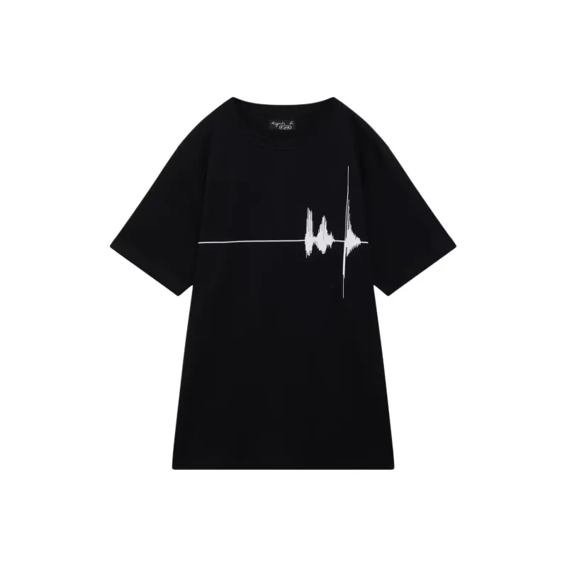 Agnès B. Graphic Print Short sleeves T shirt-0