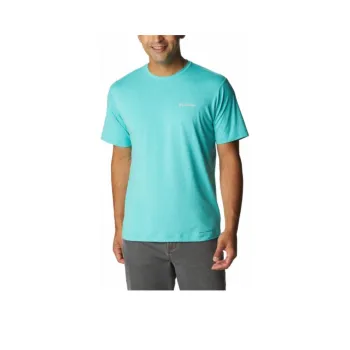 Columbia Tech Trail T-Shirt Men's Mint Blue