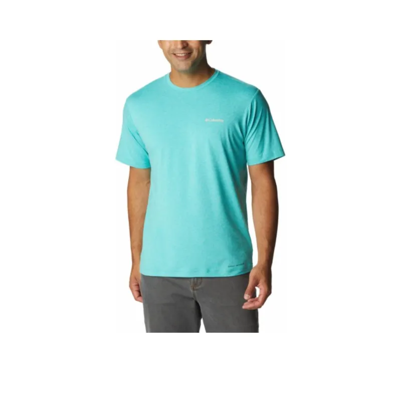 Columbia Tech Trail T-Shirt Men's Mint Blue-0