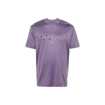 EMPORIO ARMANI T Shirt Men's Purple