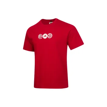 Adidas T Shirts Men Red