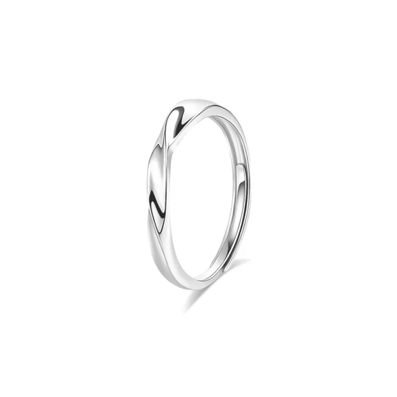 CANHUI S999 Fine Silver Rings Unisex-1