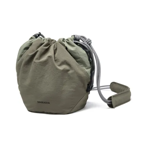 VIHUS Oxford Shoulder Bag Medium Size Unisex Jasper/Khaki