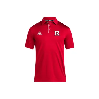 Adidas Free Shipping With AdiClub Rutgers Scarlet Knights Polo Shirt