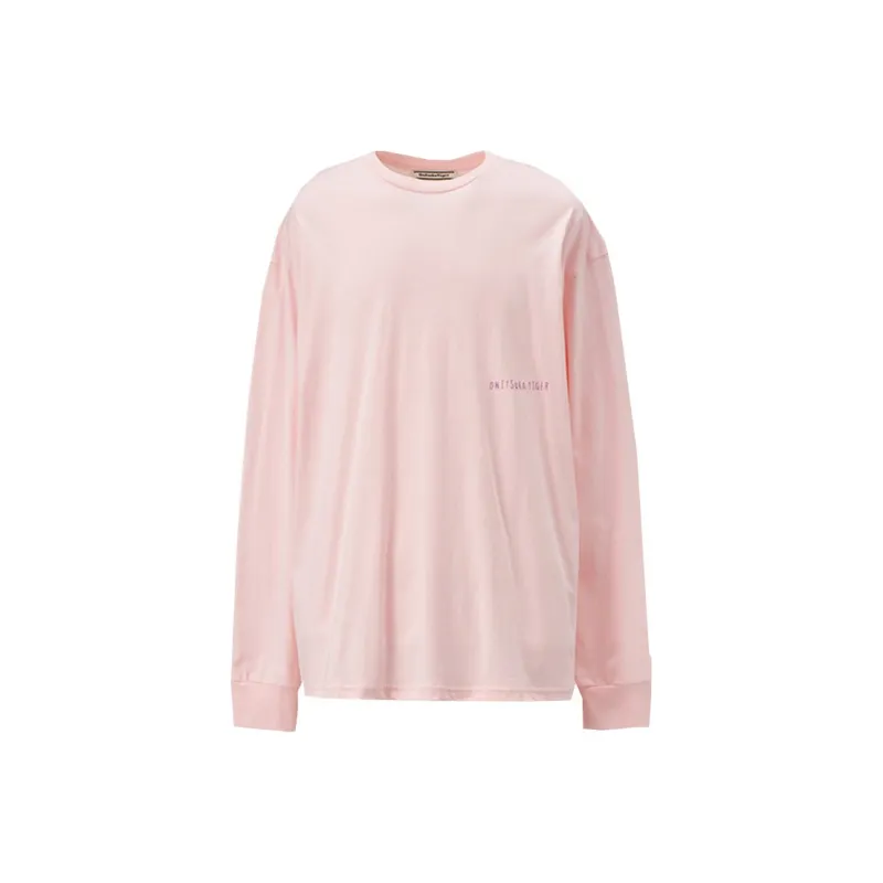 Onitsuka Tiger T Shirt Unisex Light Pink-0