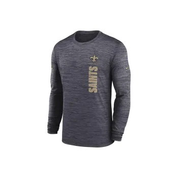 Nike New Orleans Saints Sideline Velocity Men's Nike Dri-FIT Nfl Long-Sleeve T-Shirt