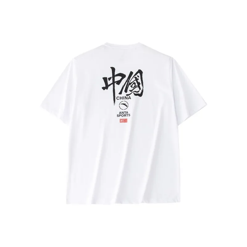 ANTA T Shirts Men White-0
