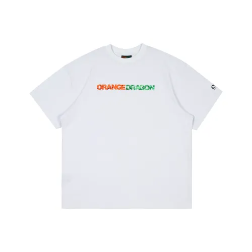 ORANGE DRAGON 남녀공용 티셔츠