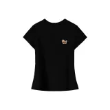 Women's Black Cropped