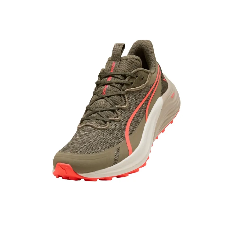 PUMA Electrify Nitro 4 Anti Slip Wear Resistant Low Top Trail Running Shoes Men's Green-2