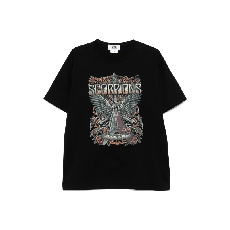 JUNYA WATANABE Scorpions Printed Scarf Tee-0