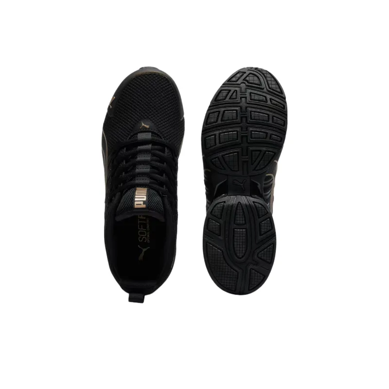 PUMA Voltaic Evo Low Top Training Shoes Women's Black Gold-3