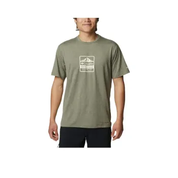 Columbia T Shirts Men Green