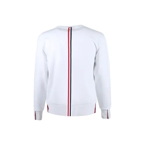 THOM BROWNE RWB stripe Cotton Sweatshirt