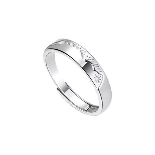 KOOGIS S999 Fine Silver Rings Unisex-8