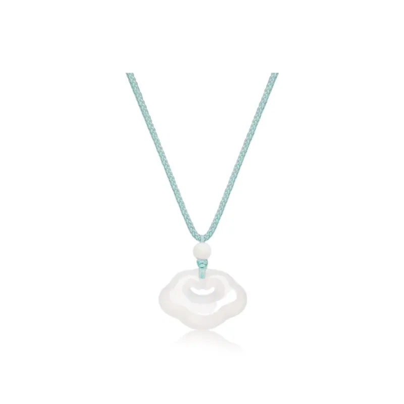 Kim Ka Fook Chalcedony Jade Necklaces Unisex-3