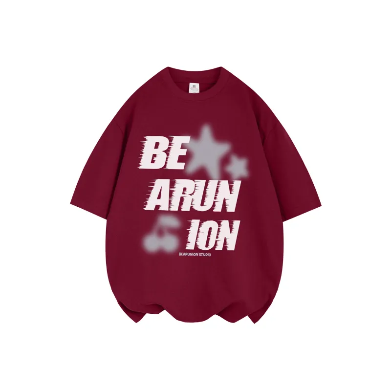 BEAR UNION Drop Shoulder Sleeve T Shirt Unisex-4