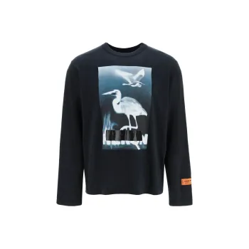 HERON PRESTON Graphic print Long sleeve Sweatshirt
