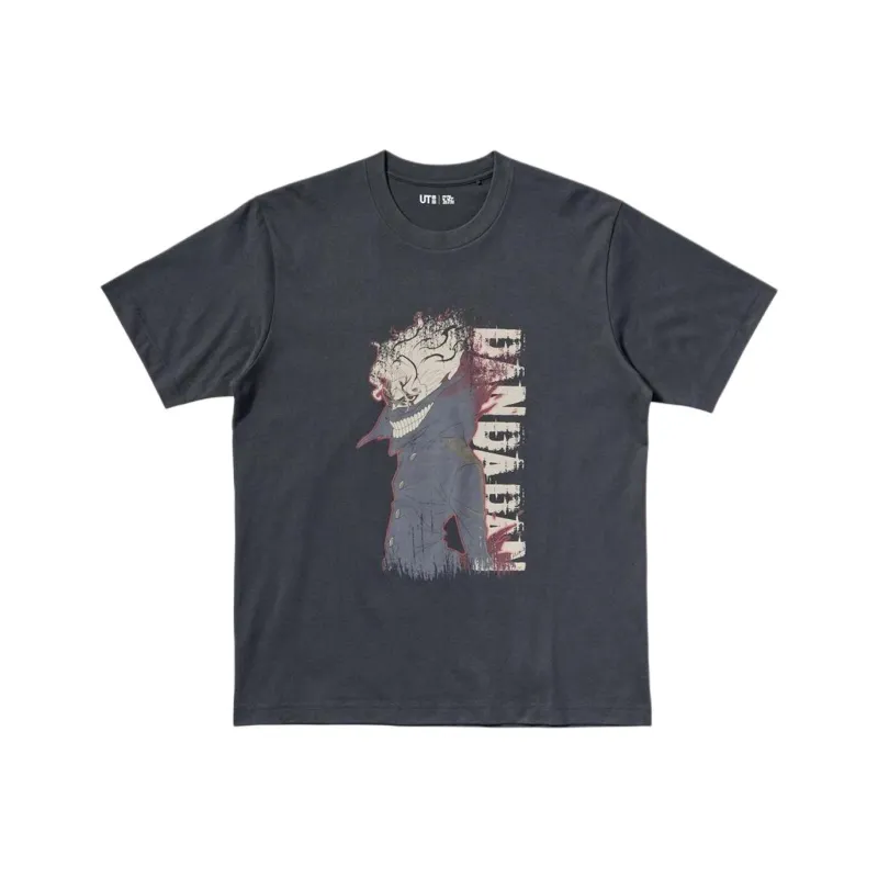 UNIQLO T Shirts Unisex Dark Gray-0