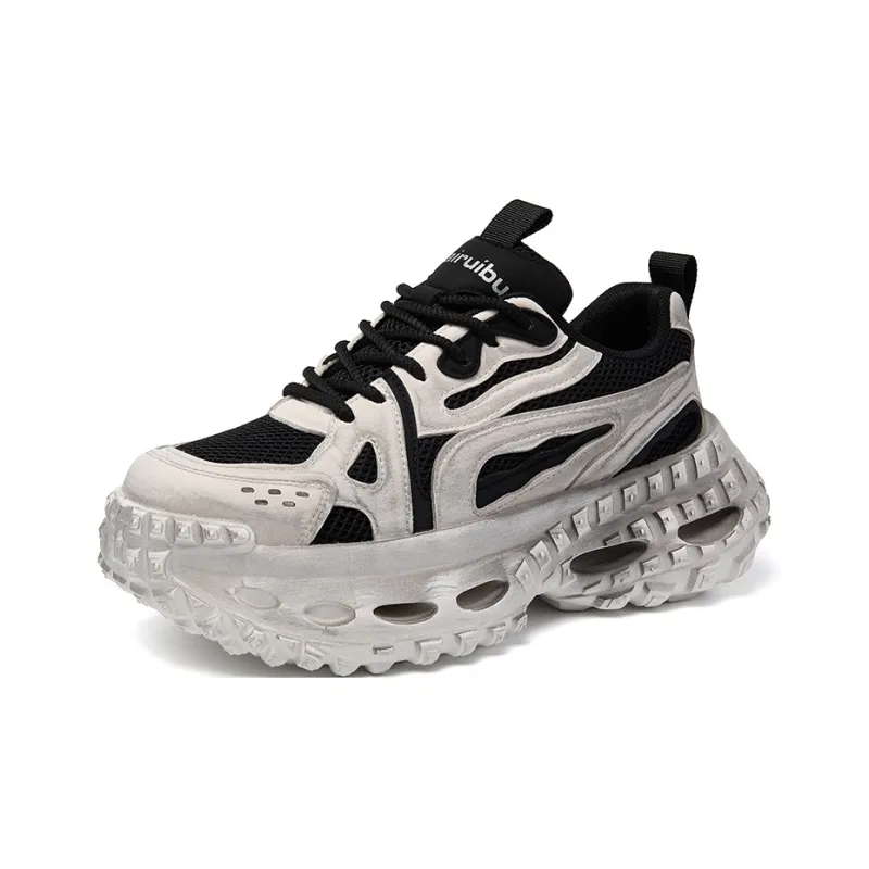 GNVA Abrasion Resistant Low Top Chunky Sneakers Men's-6