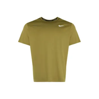 Nike Clothing T Shirts Men Olive Green
