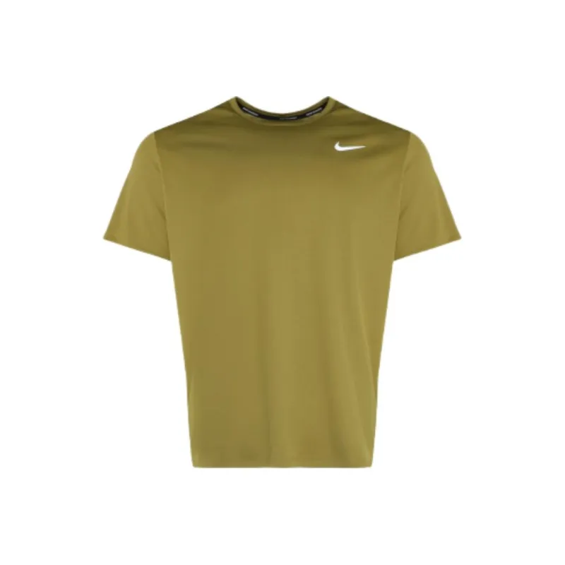 Nike Clothing T Shirts Men Olive Green-0