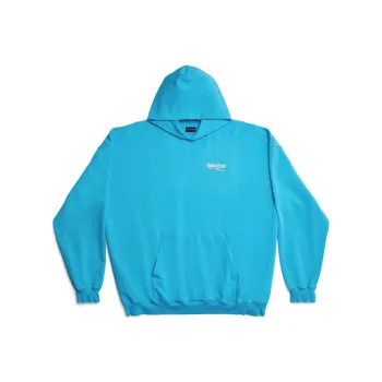 Balenciaga SS23 Sweatshirt Loose Fit Men's Blue