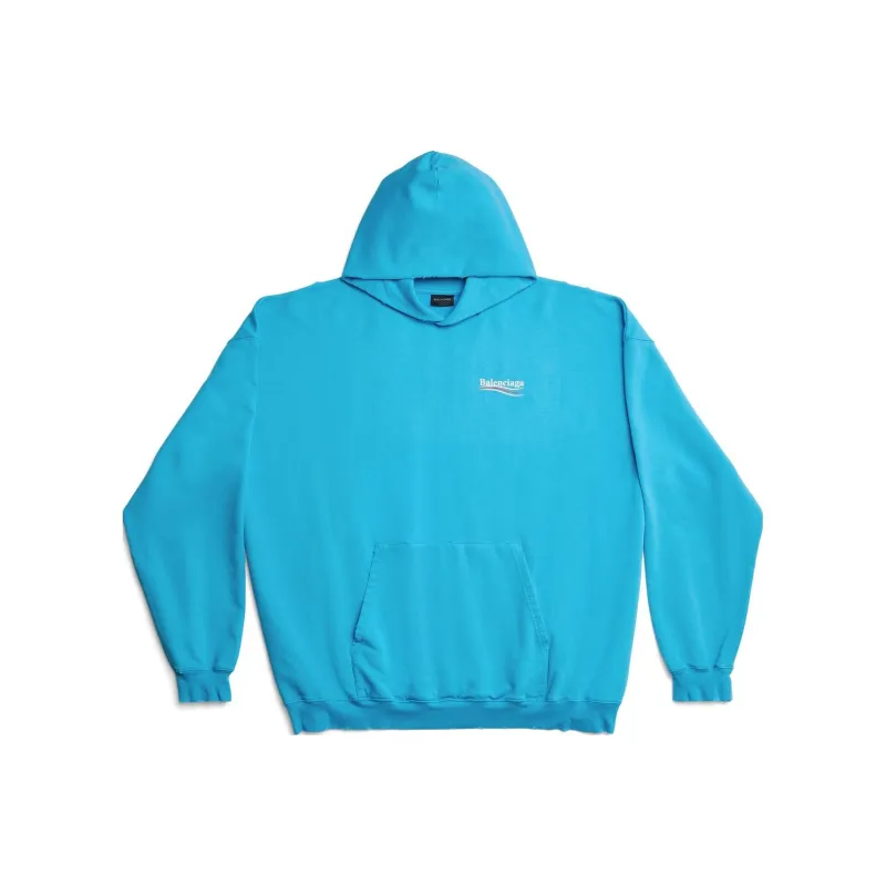 Balenciaga SS23 Sweatshirt Loose Fit Men's Blue-0