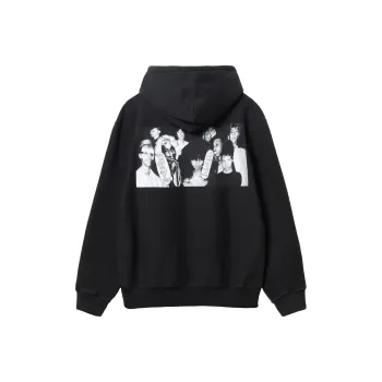 Stussy X Martine Rose Collage Pigment Dyed Hoodie