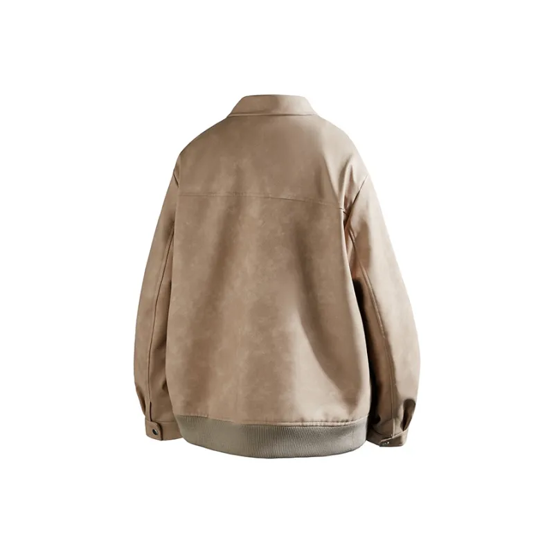 Fakeyoung Leather Jacket Unisex-7