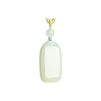 Treasure Necklaces White Jade Women's