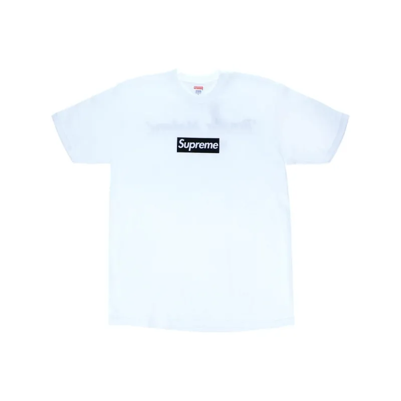 Supreme Paris Box Logo Tee-0