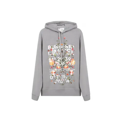 Burberry Floral Montage Print Hoodie
