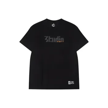 361° T Shirts Men Super Black